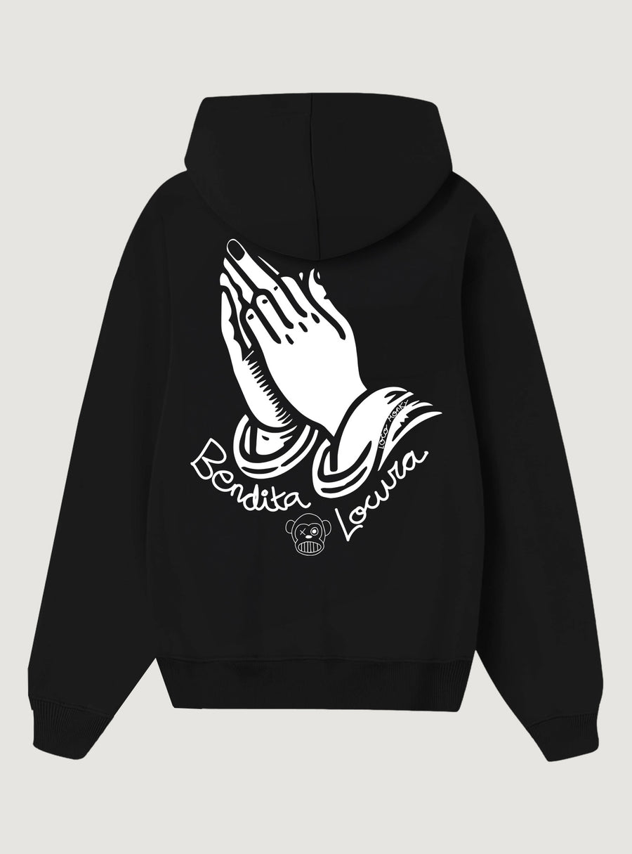 Sudadera unisex Bendita Locura II de Loco Monky