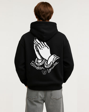 Sudadera unisex Bendita Locura II de Loco Monky by LOCO MONKY
