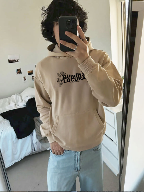 Sudadera Unisex Bendita Locura IV de Loco Monky Sand by LOCO MONKY