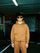 Sudadera Unisex Oversize Lazy de Loco Monky Brown by LOCO MONKY