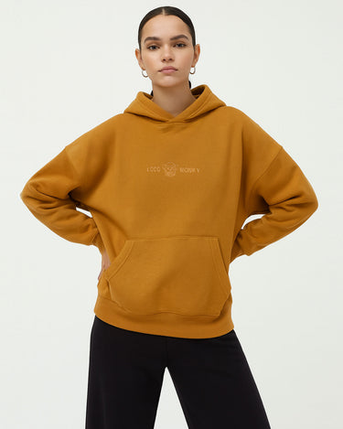 Sudadera Unisex Oversize Lazy de Loco Monky Brown by LOCO MONKY