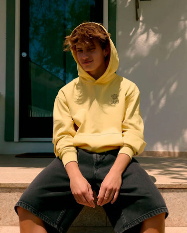 Sudadera Unisex Songs de Loco Monky Soft Yellow by LOCO MONKY