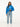 Sudadera Unisex Monos in my face de Loco Monky Blue