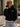 Sudadera Oversize Boxy Unisex Puro Loco Black by LOCO MONKY