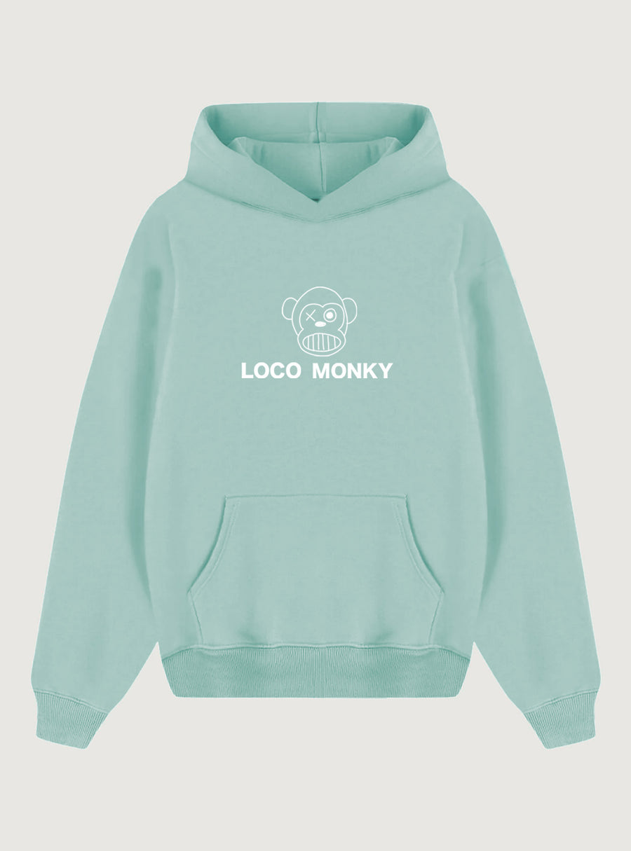 Loco Monky Proud Sweatshirt in sanftem Grün