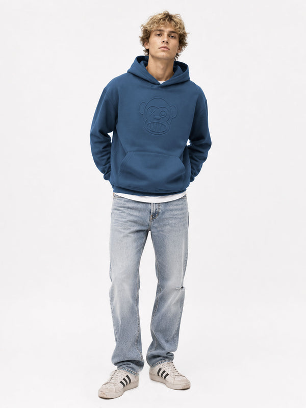 Sudadera Unisex Puro Loco 3D Deep Blue
