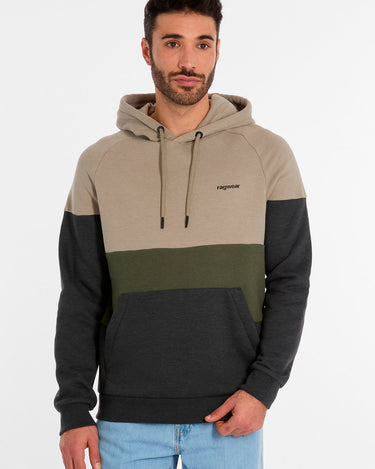 Sudadera de hombre color block Bress II de Ragwear by ragwear