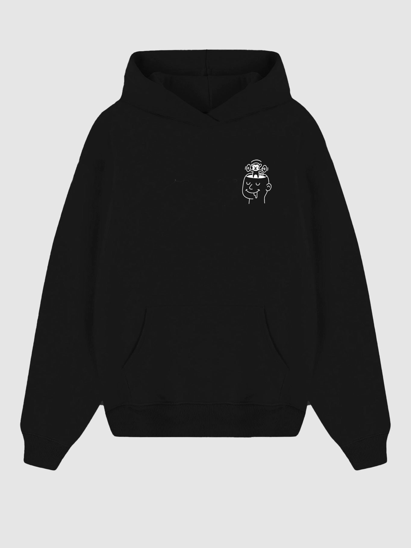 Sudadera Unisex So Good de Loco Monky Black