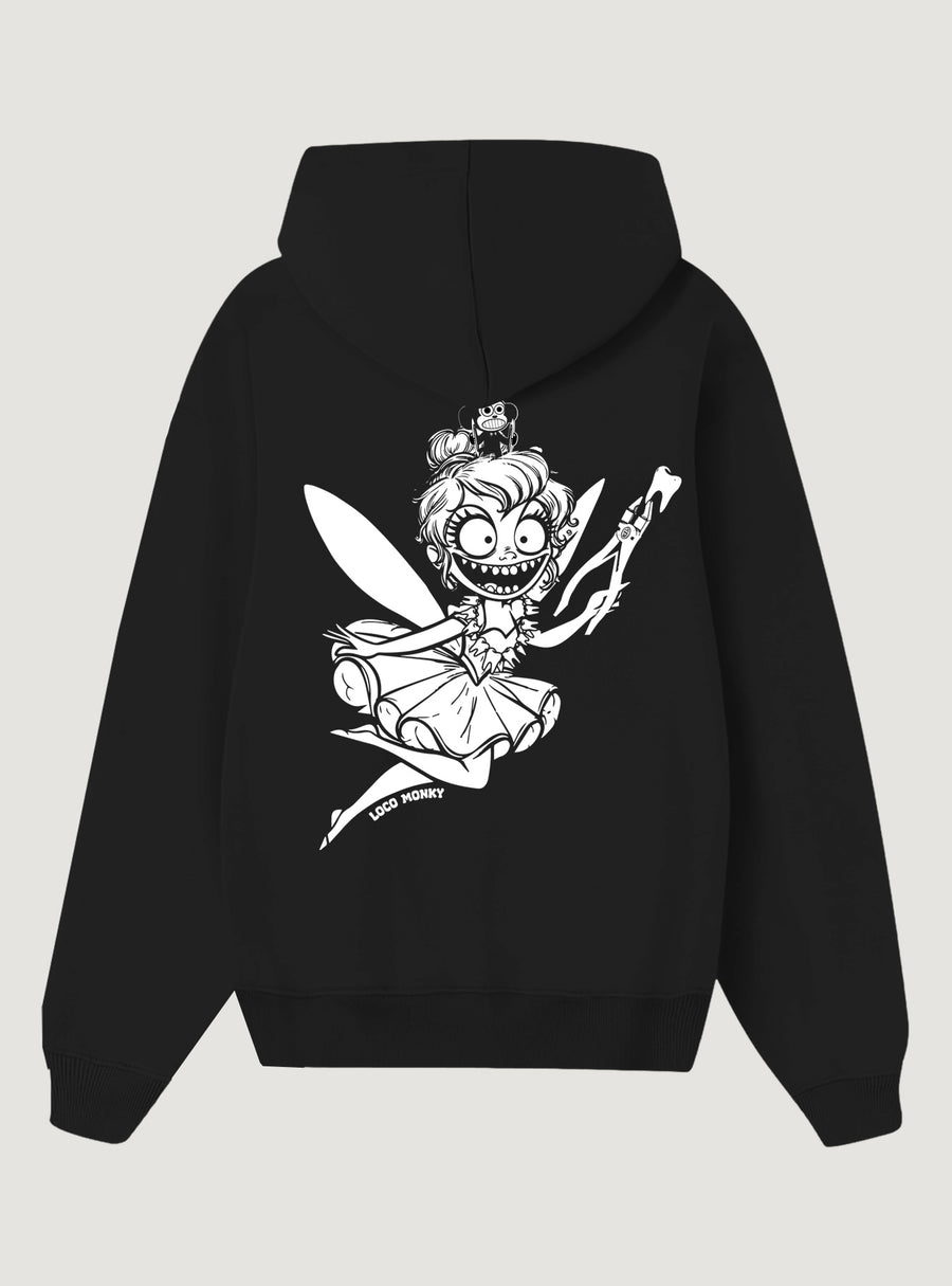 Sudadera Tooth Fairy de Loco Monky black