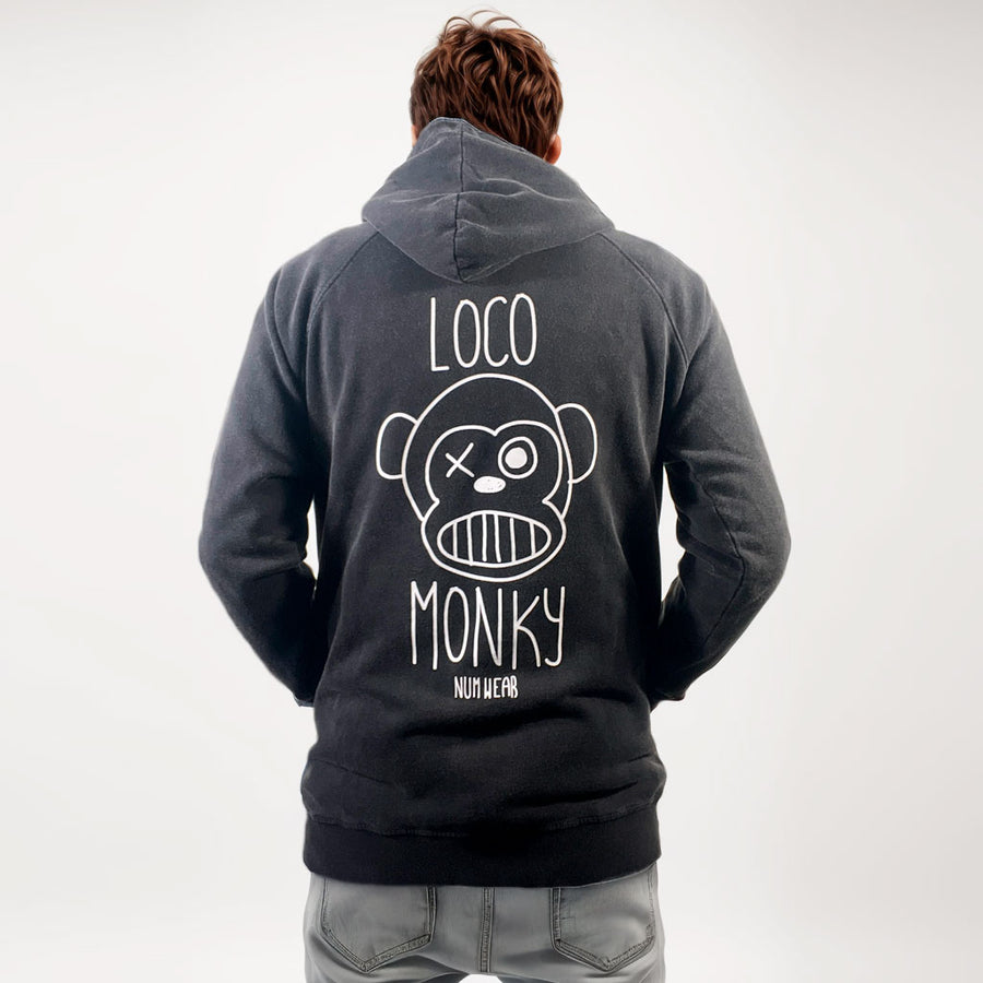 Sudadera PURO LOCO Loco Monky Acid - NUM wear