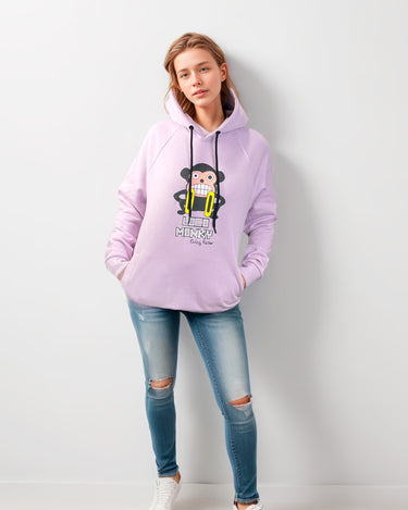 Sudadera con capucha Unisex LOCO MONKY LIVING RETRO - NUM wear