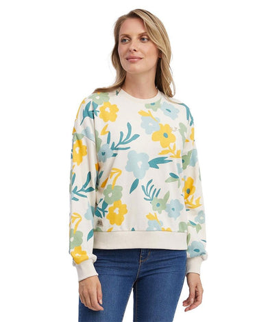 Sudadera de mujer con estampado de flores Wuss de Ragwear. - NUM wear