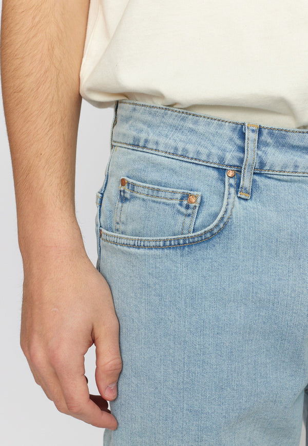 Pantalón vaquero de hombre Revolution azul claro by Revolution