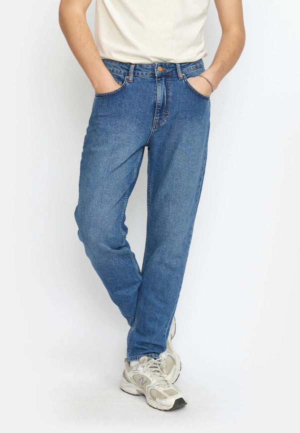 Pantalón vaquero de hombre Revolution azul oscuro by Revolution